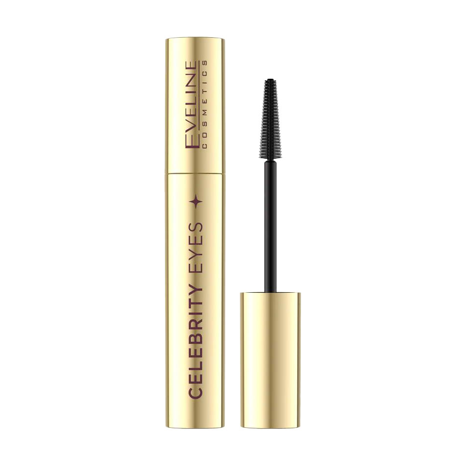 Туш для вій Eveline Cosmetics Celebrity Eyes Об'єм та подовження, 7 мл